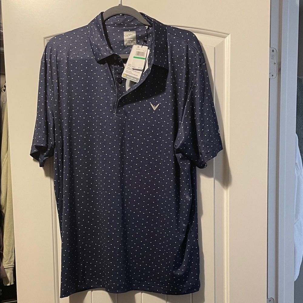 Men's Navy Callaway Polo Shirt